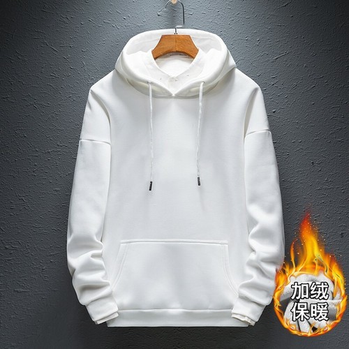 plain thick hoodies